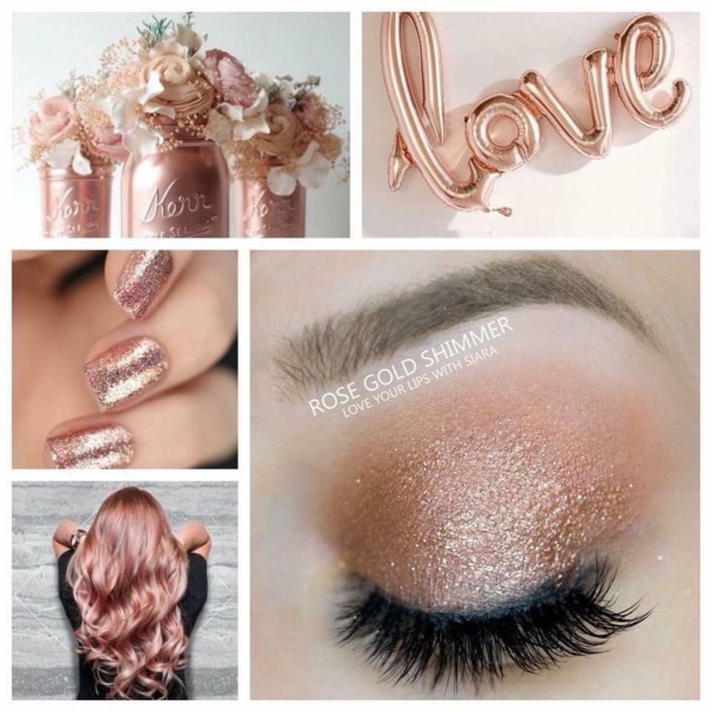 ShadowSense Rose Gold Glitter